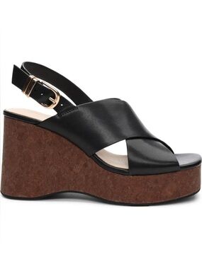 Sanctuary Nouveau Platform Wedge Sandal sz 6